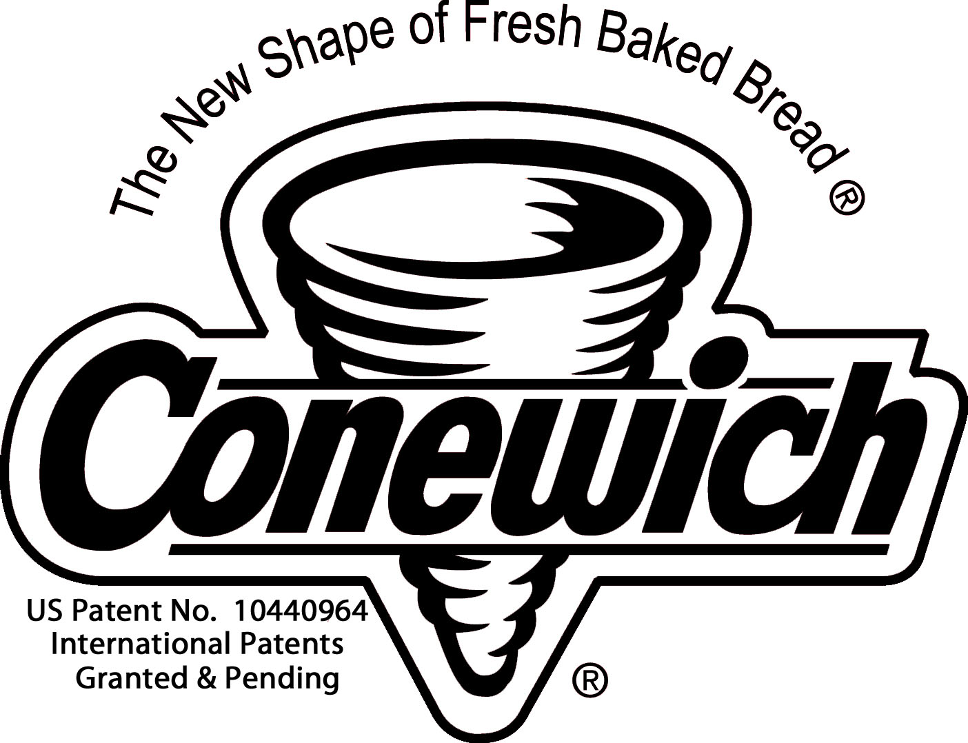 Black Conewich Logo